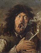 Joos van craesbeck The Smoker oil painting on canvas